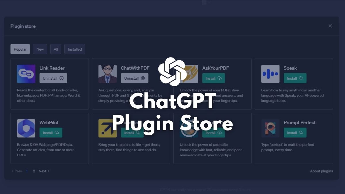 ChatGPT Plugin Store Featured Image