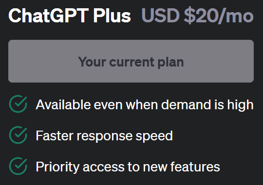 ChatGPT Plus, Plugin Store Access