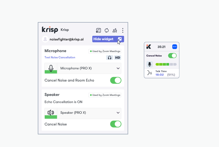 Krisp AI Audio Enhancer