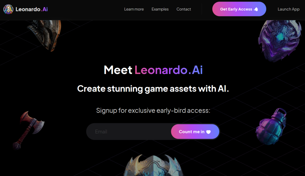 Leonardo AI Sign Up