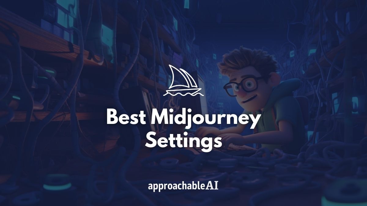 Best Midjourney Settings Featured Image